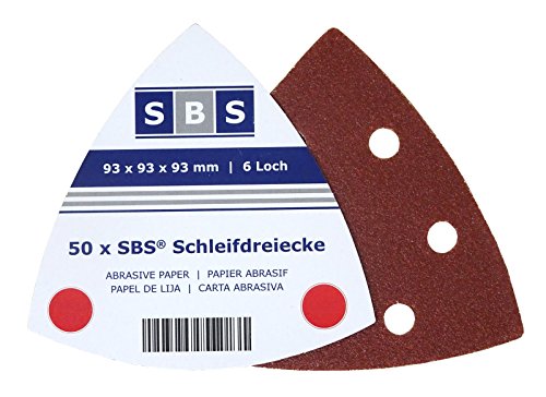 Algopix Similar Product 20 - SBS  Triangular Sanding Discs with