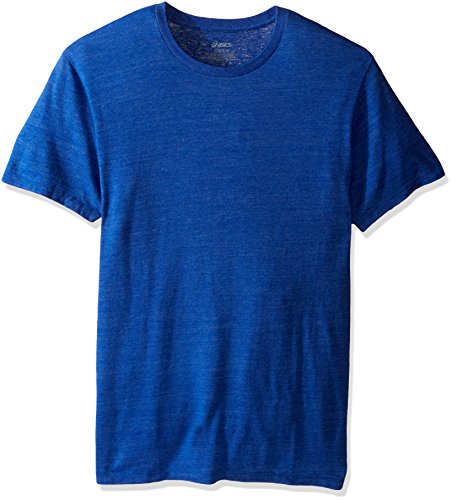 Algopix Similar Product 2 - ASICS Team Tech Tee Royal Heather