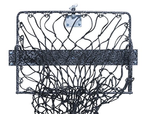 Algopix Similar Product 7 - Hay Hoops Wall Hay Feeder with Net Black