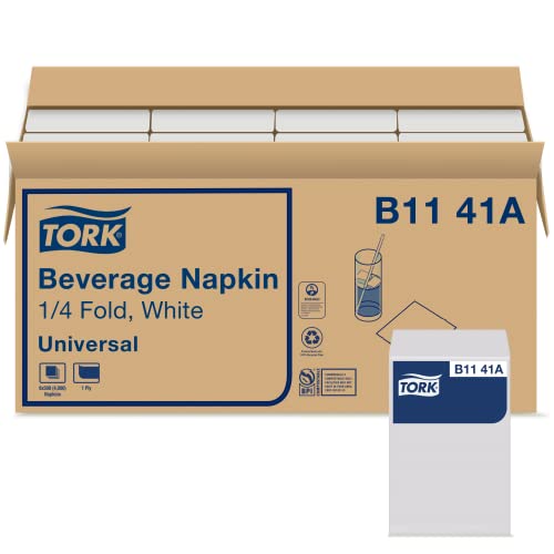 Algopix Similar Product 12 - Tork Napkins 1ply Beverage White For