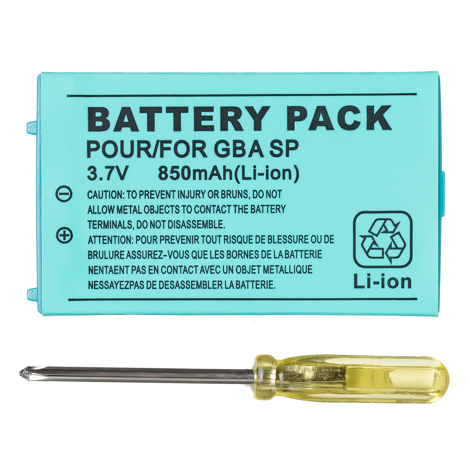 Algopix Similar Product 9 - OSTENT 850mAh Rechargeable Lithiumion