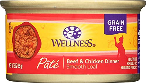 Algopix Similar Product 16 - WELLNESS CAT FOOD BEFF CHKN 3 OZ