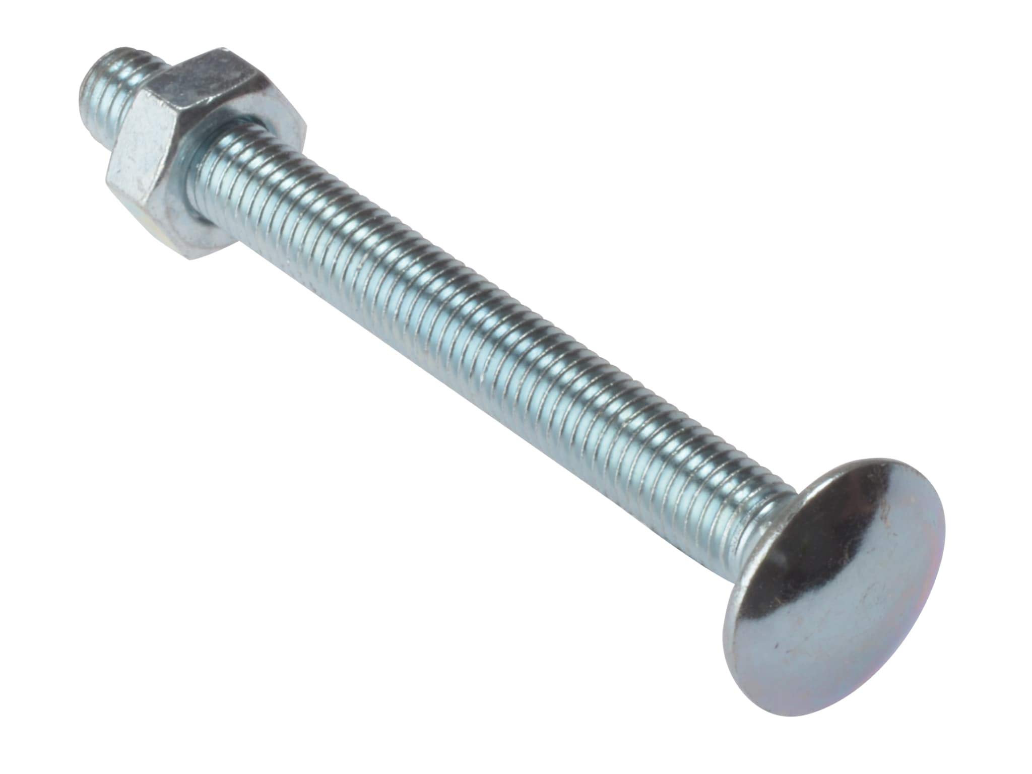 Algopix Similar Product 2 - FFIX Carriage Bolt  NUT ZP M8 X 200