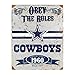 Algopix Similar Product 1 - Party Animal NFL Embossed Metal Vintage