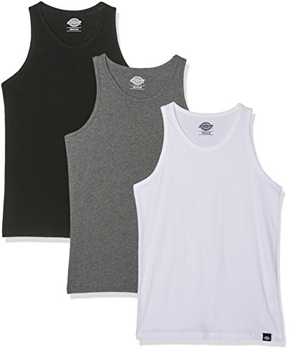 Algopix Similar Product 13 - Dickies Vest 3 Pack - Multi-Colour XL