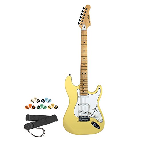 Algopix Similar Product 3 - Sawtooth Sunburst Electric Guitar