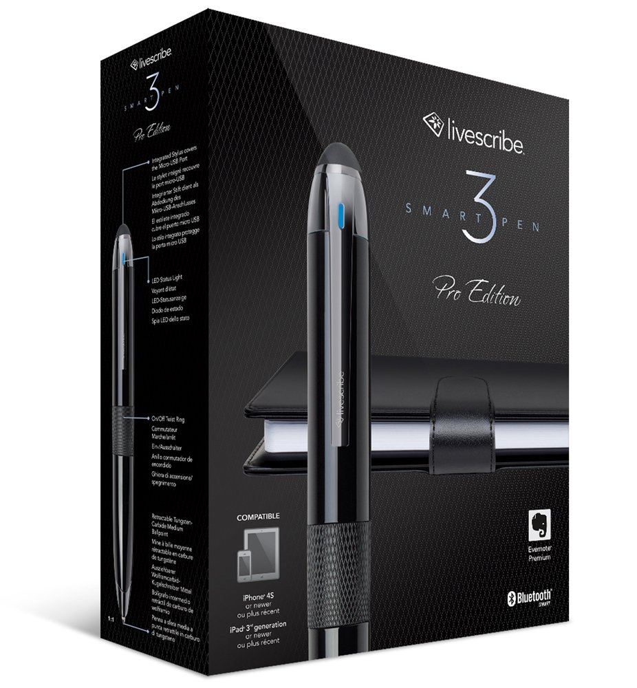 Algopix Similar Product 14 - Livescribe 3 Smartpen Pro Edition for