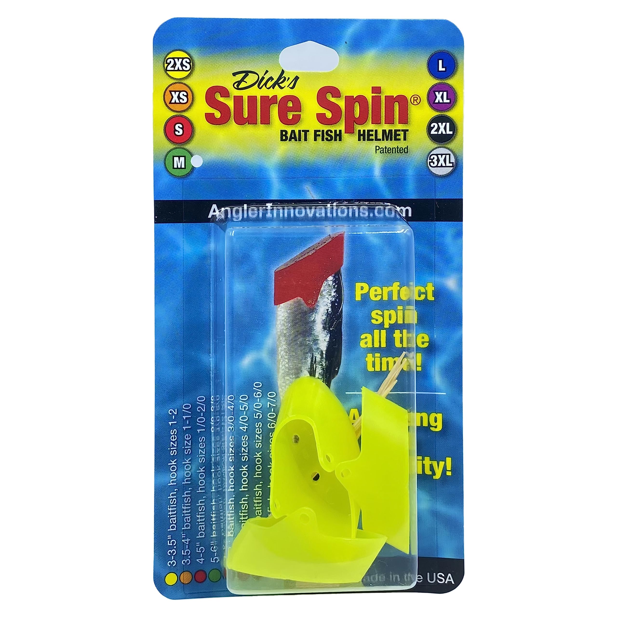 Algopix Similar Product 4 - Angler Innovations Sure Spin Bait Fish