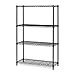 Algopix Similar Product 2 - Seville Classics 4Tier Black Epoxy NSF