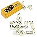 Algopix Similar Product 5 - Brybelly Double Six Dominoes with Brass