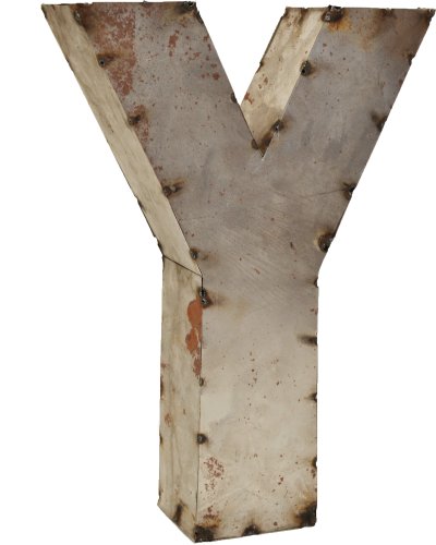 Algopix Similar Product 2 - Lucca Decor NY14 Recycled Metal