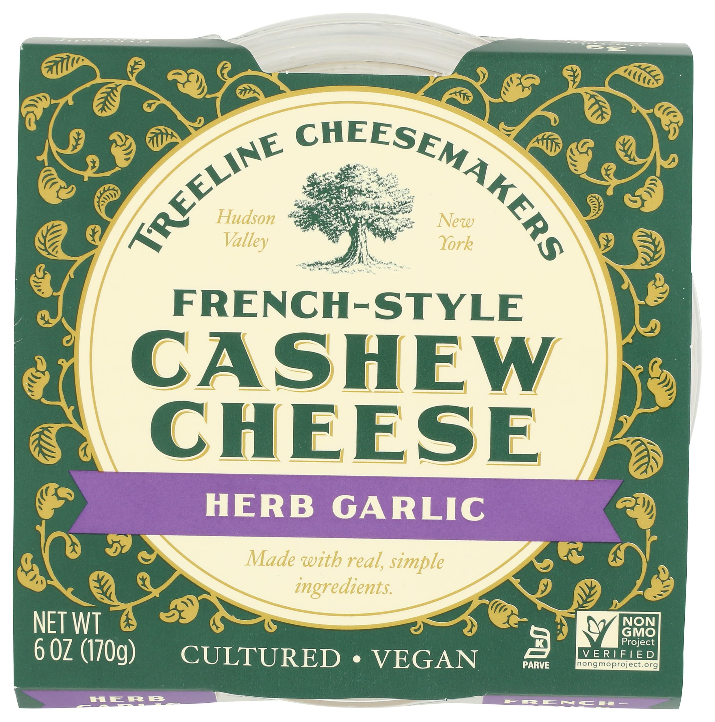 Algopix Similar Product 11 - Treeline Vegan Soft Herb and Garlic