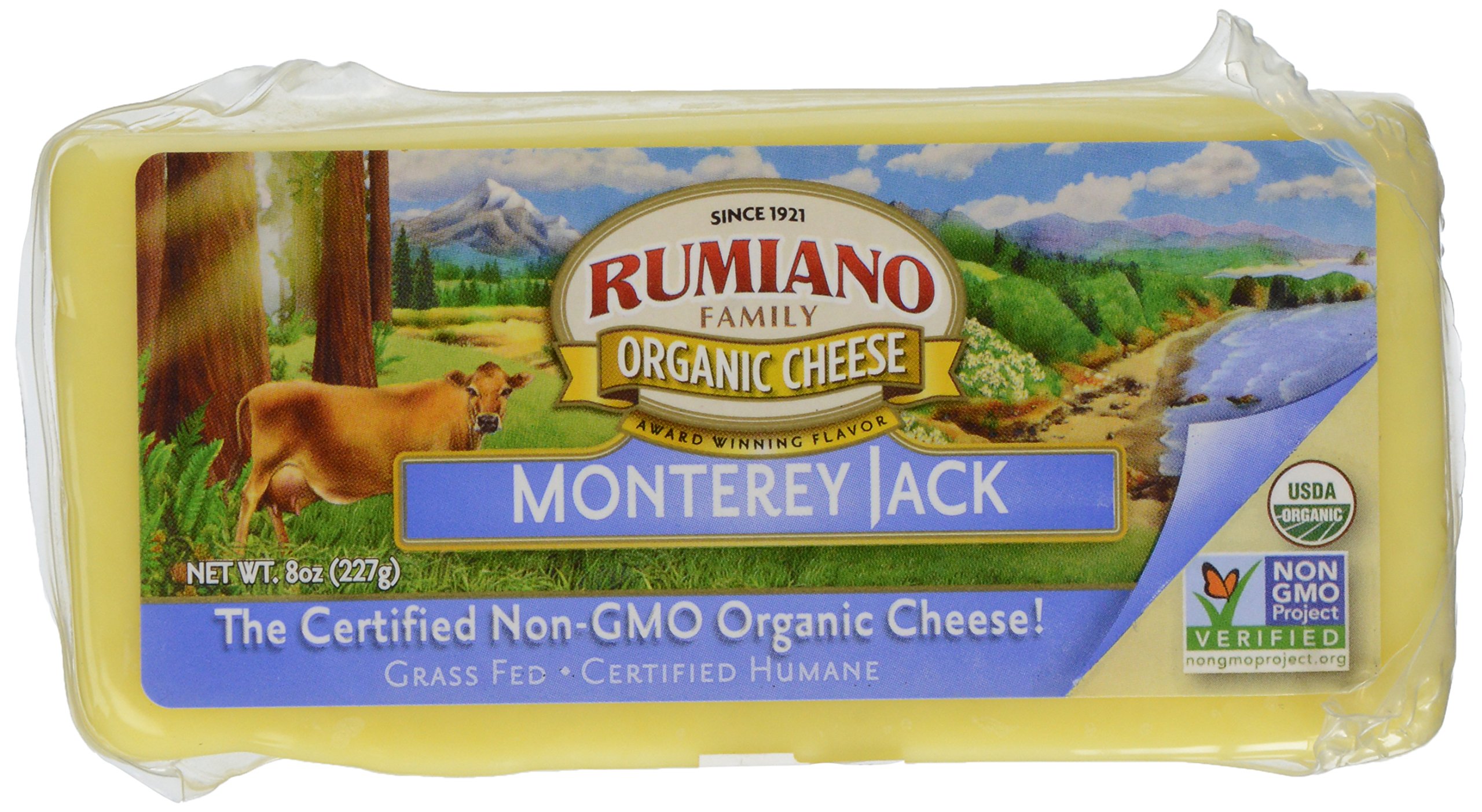 Algopix Similar Product 5 - Rumiano Organic Monterey Jack Cheese 8