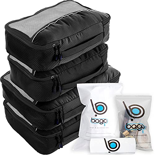 Algopix Similar Product 6 - Bago 4 Set Packing Cubes for Travel 