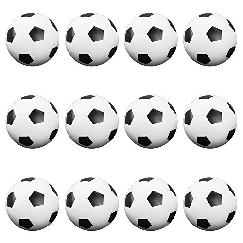 Algopix Similar Product 13 - 12 Pack of Soccer Style Foosballs