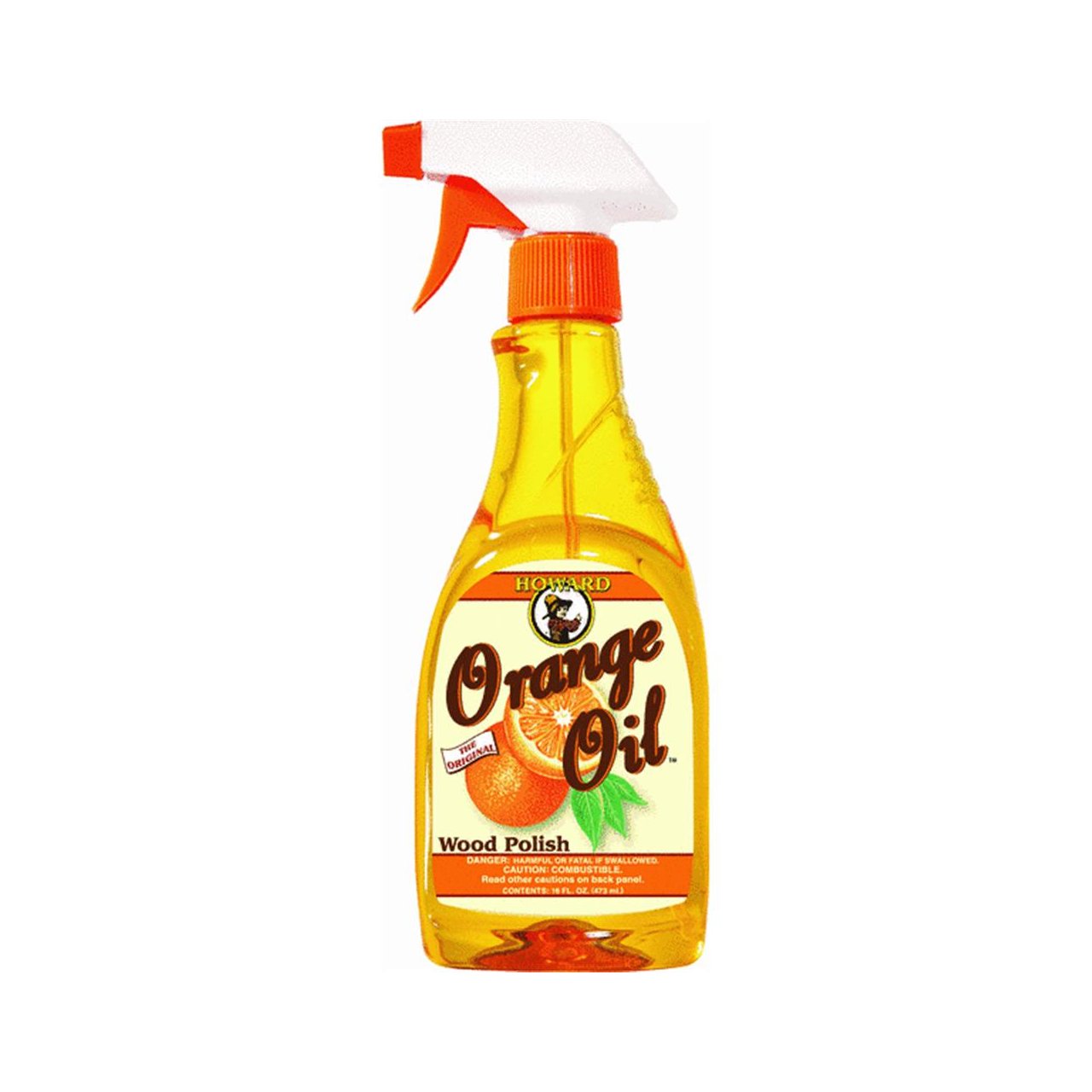 Algopix Similar Product 3 - Howard ORS016 Orange Oil Wood Polish 