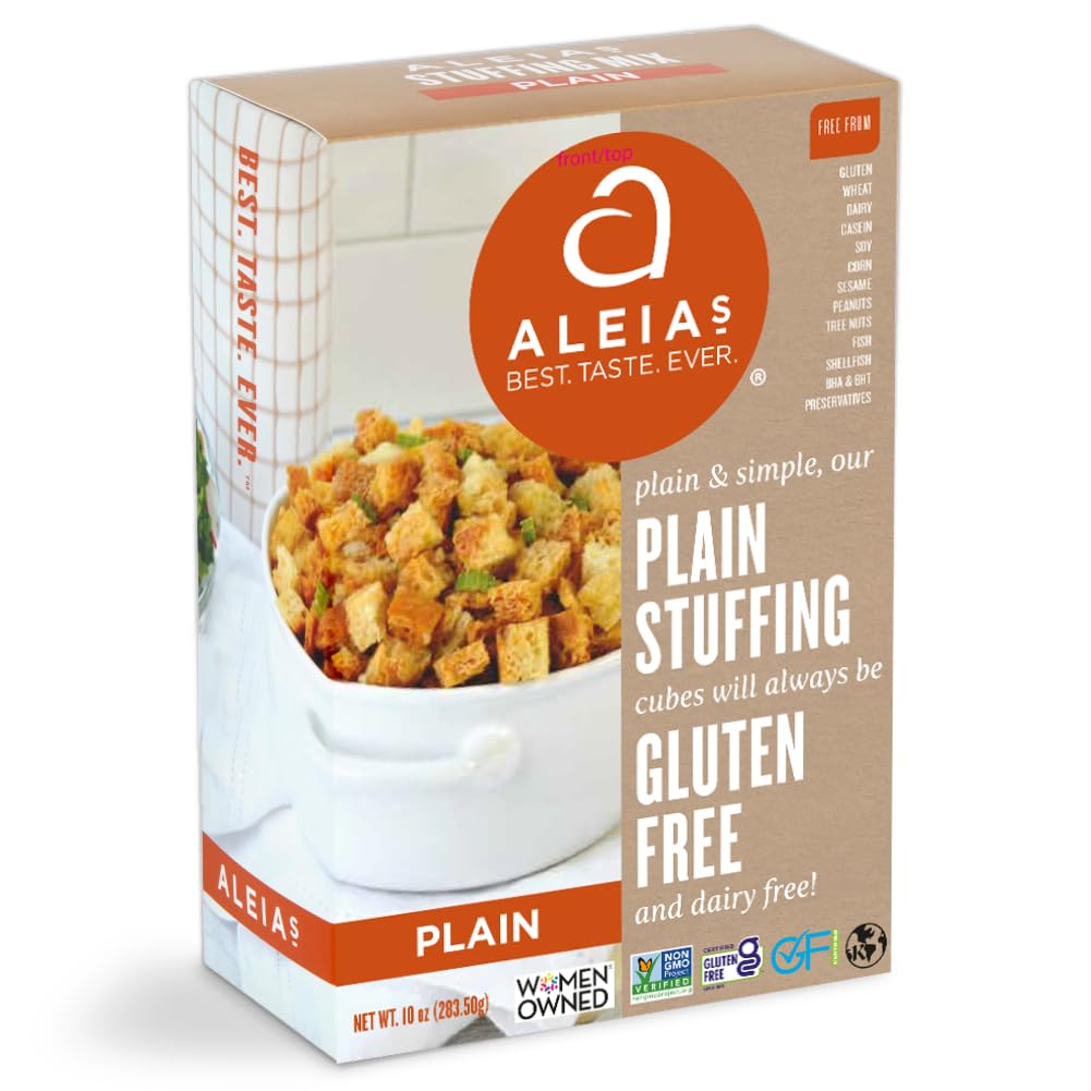 Algopix Similar Product 1 - AleiaS Plain Stuffing Mix Gluten Free