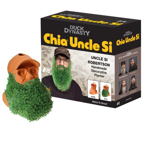 Algopix Similar Product 8 - Chia Uncle Si Duck Dynasty Planter