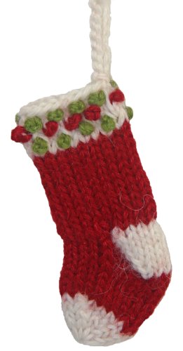 Algopix Similar Product 9 - Fair Trade Stocking Ornament Hand Made