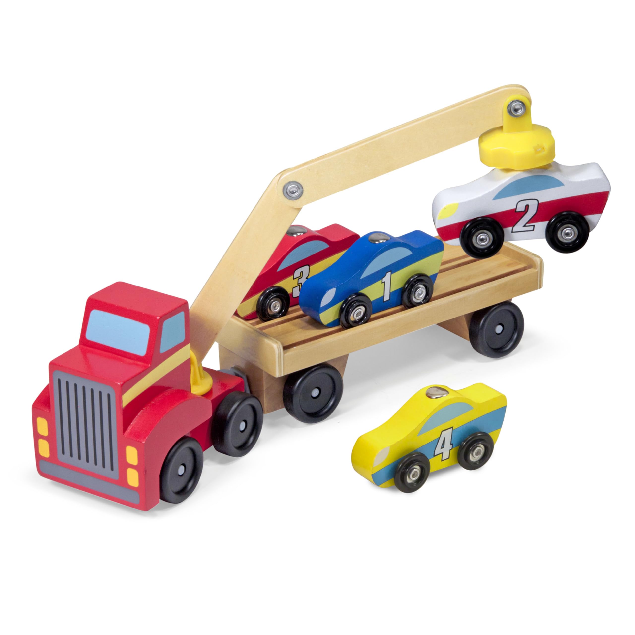 Algopix Similar Product 16 - Melissa  Doug Magnetic Car Loader