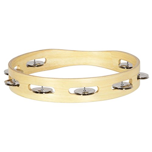 Algopix Similar Product 1 - Single Row Round Tambourine with Bright