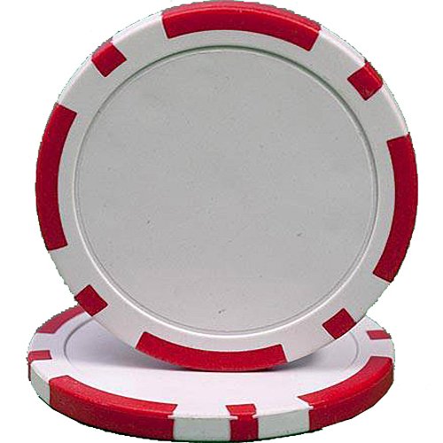 Algopix Similar Product 3 - Red Poker Chips Package of 100