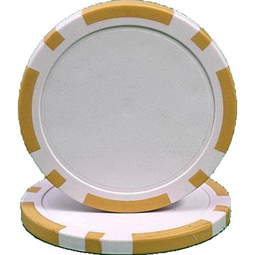 Algopix Similar Product 5 - Gold Poker Chips Package of 100