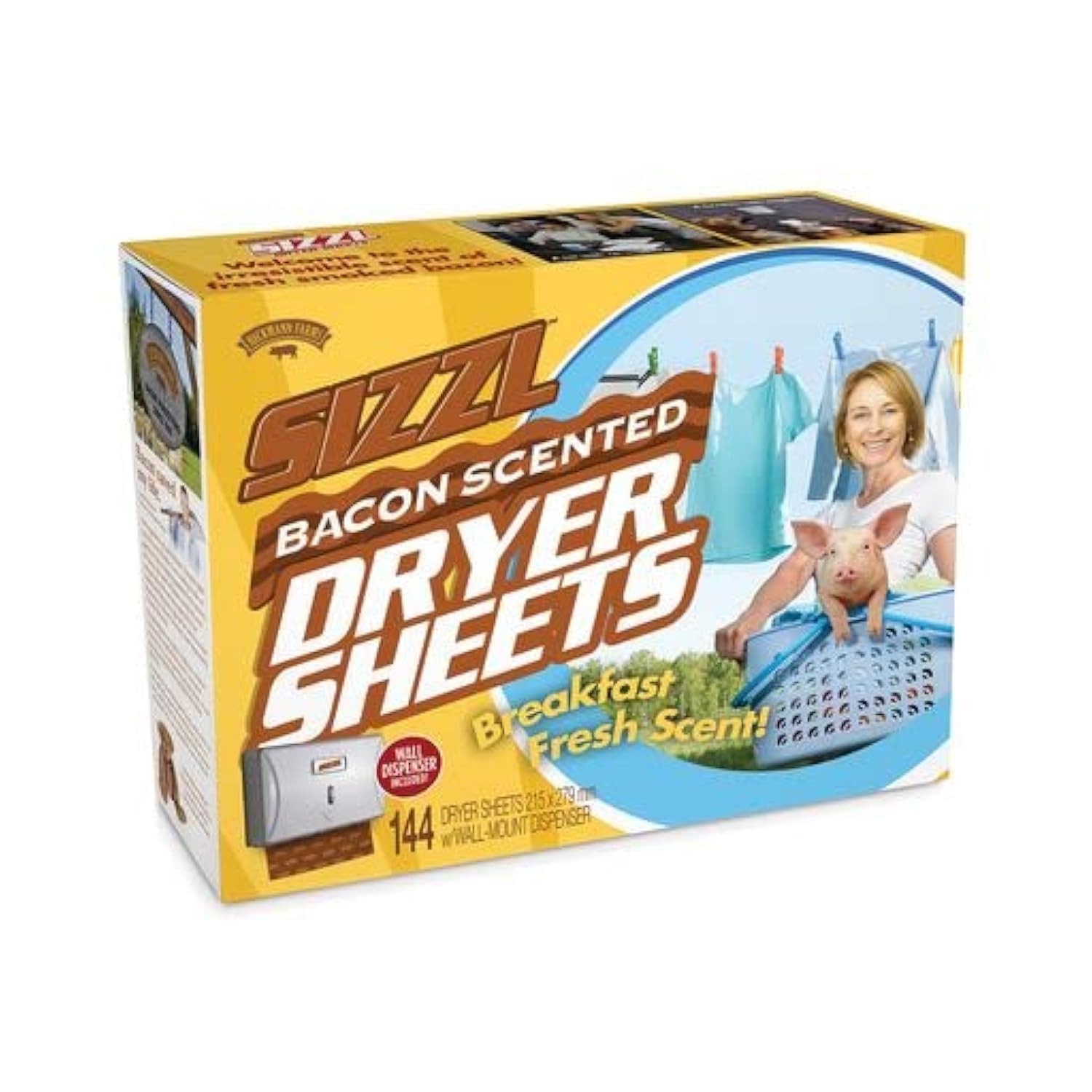 Algopix Similar Product 5 - PrankO Sizzl  Bacon Scented Dryer