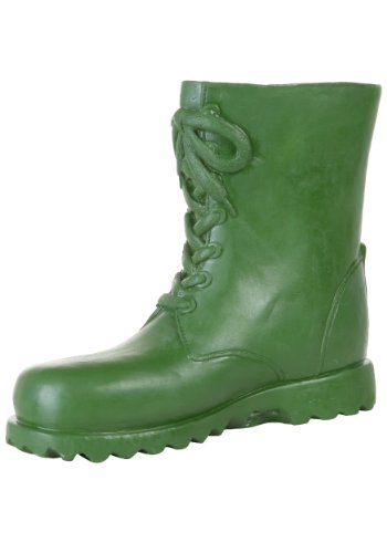 Algopix Similar Product 9 - Adult Green Latex Boot Covers - ST