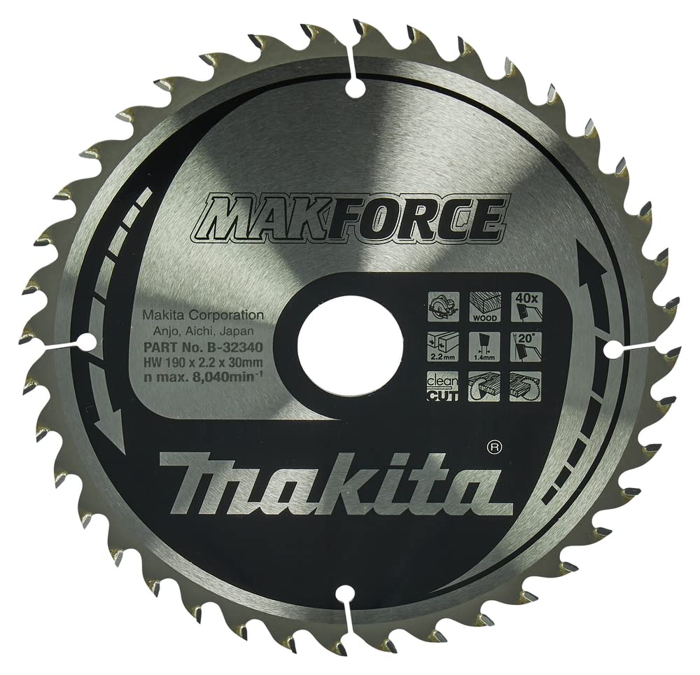 Algopix Similar Product 6 - B32340 Makforce Saw Blade 1354inx30mm
