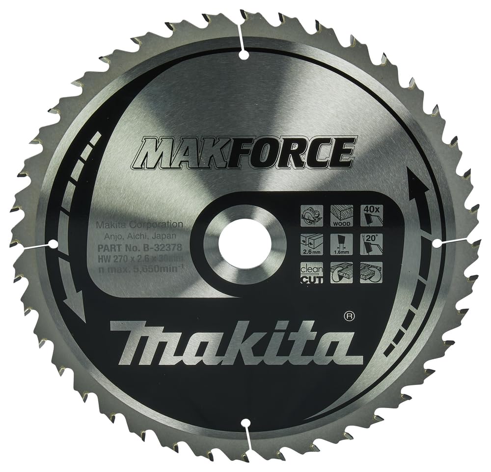 Algopix Similar Product 14 - B32378 Makforce Saw Blade 2276inx30mm