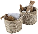 Algopix Similar Product 5 - Compactor Mika Basket, Metal Beige