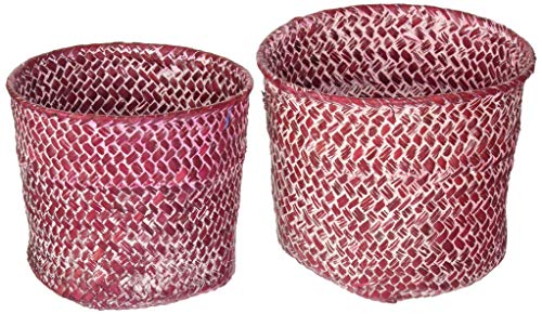 Algopix Similar Product 11 - Compactor Mika Round Woven Storage