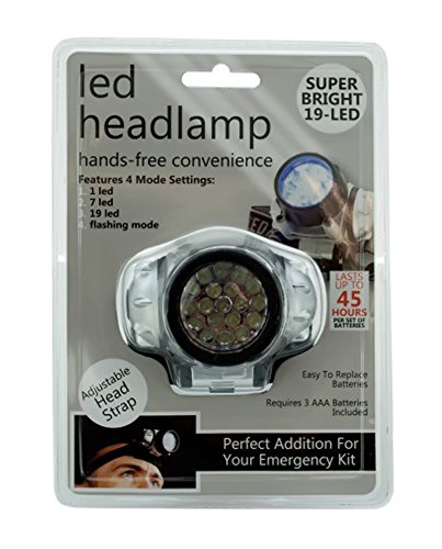 Algopix Similar Product 5 - bulk buys Led Headlamp - Pack of 4