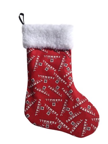 Algopix Similar Product 1 - IH Farmall Red Logo Christmas Stocking