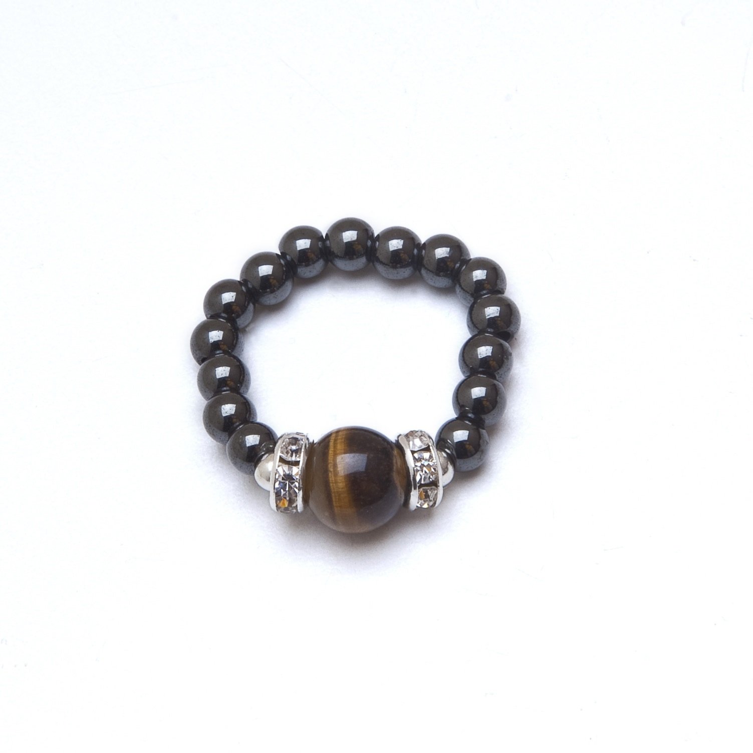 Algopix Similar Product 12 - Tiger Eye  Black Magnetic Hematite