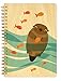 Algopix Similar Product 7 - Otter Journal with Real Wood Covers