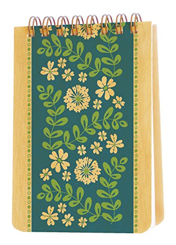 Algopix Similar Product 13 - Night Owl Paper Goods Blue Floral Wood