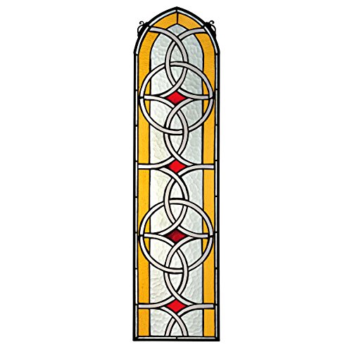 Algopix Similar Product 4 - Design Toscano Knotwork Stained Glass
