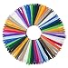 Algopix Similar Product 19 - YAKA 60pcs 9 Inch Nylon Coil Zippers