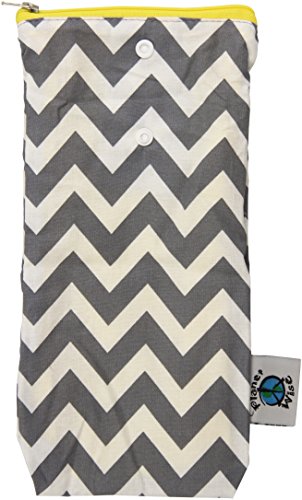Algopix Similar Product 18 - Planet Wise Wipe Pouch, Gray Chevron