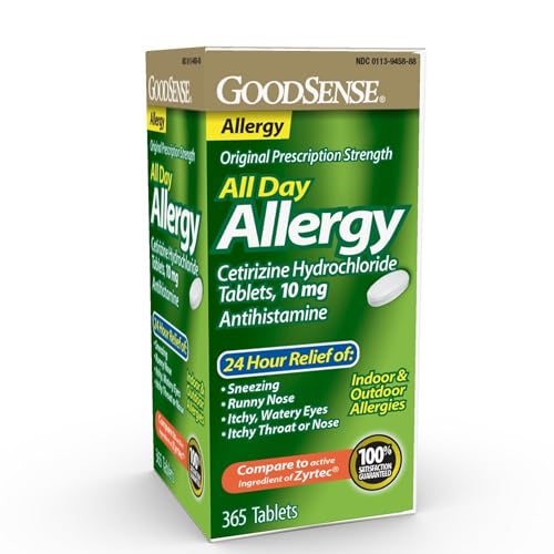 Algopix Similar Product 9 - GoodSense All Day Allergy Cetirizine