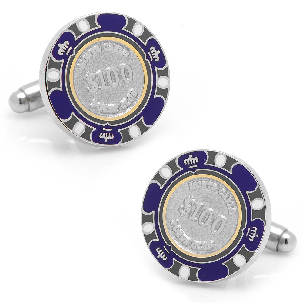 Algopix Similar Product 12 - Cufflinks Inc 100 Purple Poker Chip