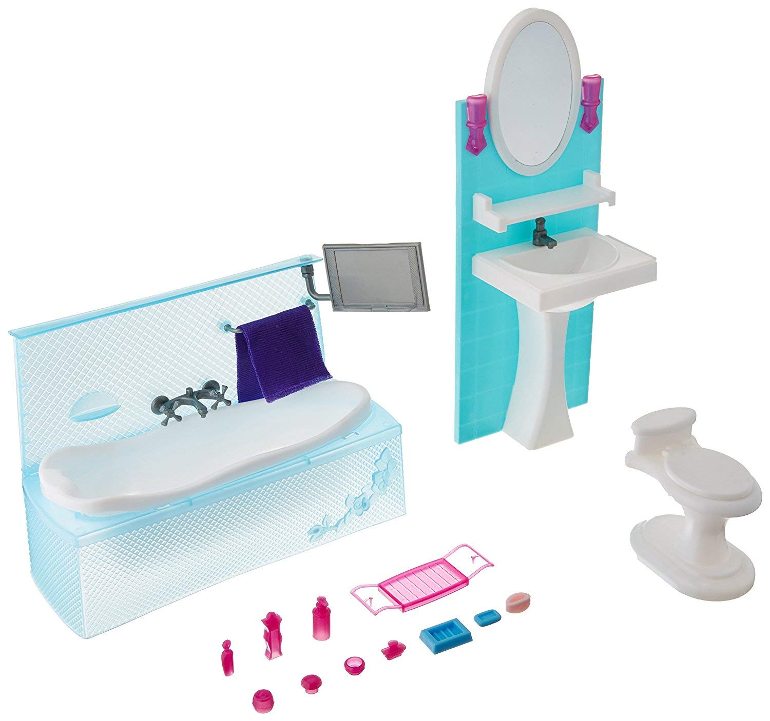 Algopix Similar Product 18 - My Fancy Life  Dollhouse Bathroom