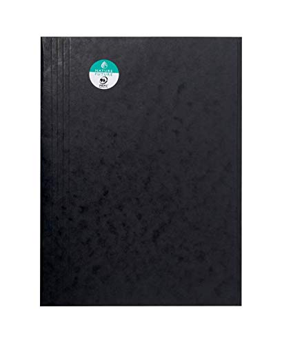 Algopix Similar Product 14 - Exacompta A4 400 GSM 3 Flap Folder 