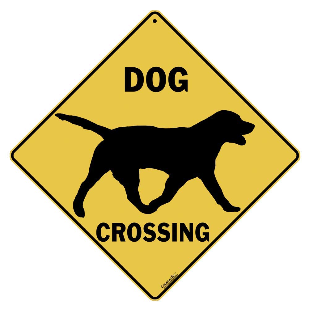 Algopix Similar Product 6 - CROSSWALKS Dog Silhouette Crossing 12