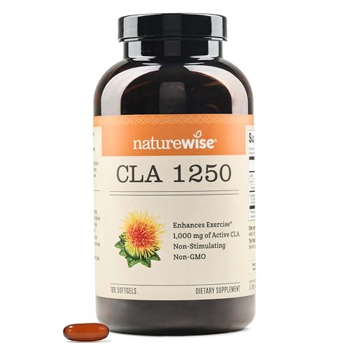 Algopix Similar Product 4 - NatureWise CLA 1250  CLA Supplement