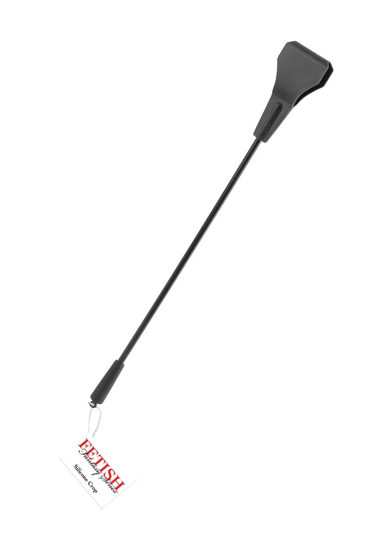 Algopix Similar Product 9 - Fetish Fantasy Silicone Crop, Black