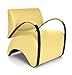Algopix Similar Product 10 - OFM Lounge Chair with Yellow Pu Back