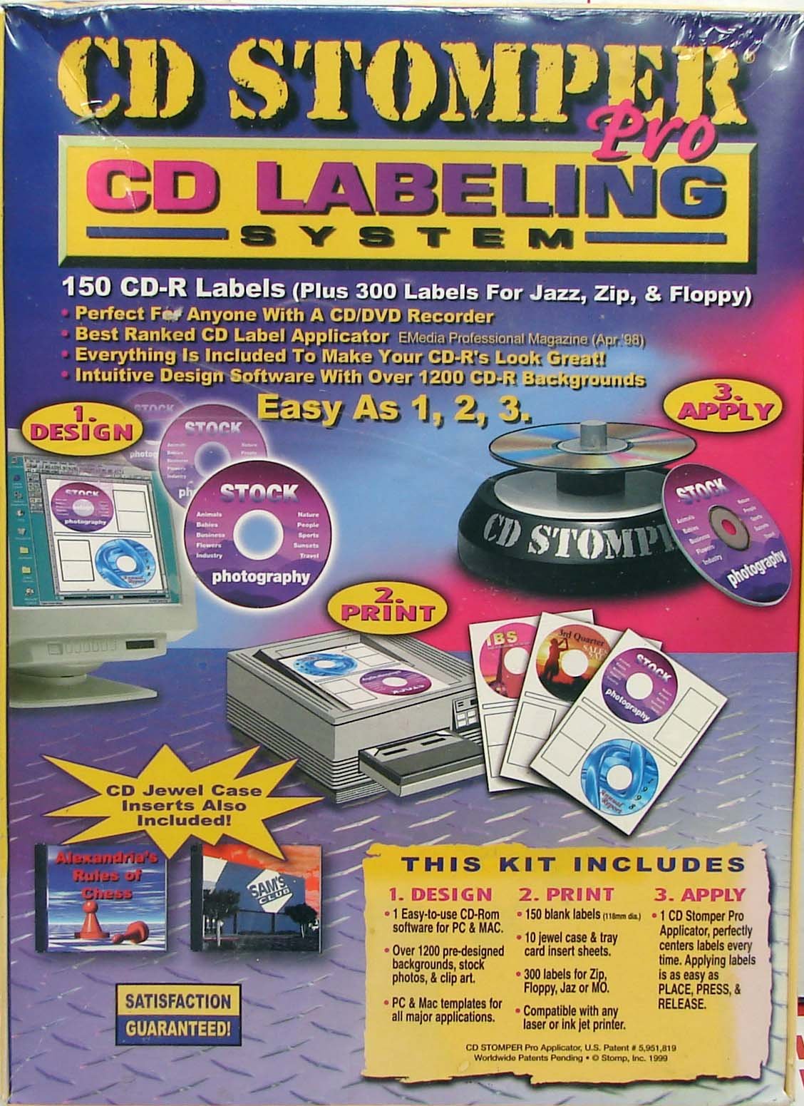 Algopix Similar Product 13 - CD Stomper Pro CD Labeling System